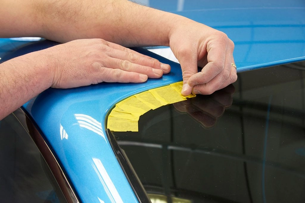 Automotive masking tapes