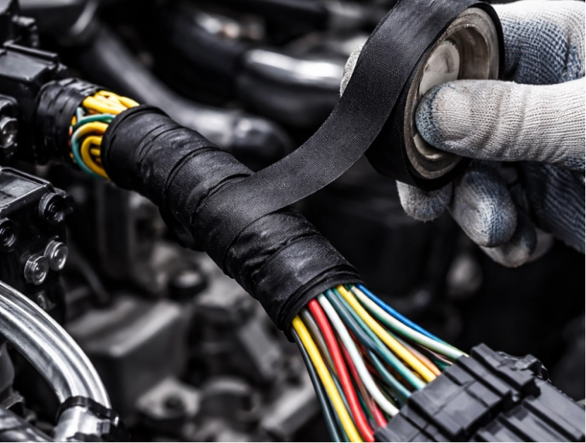 Wrapping the harness with precision