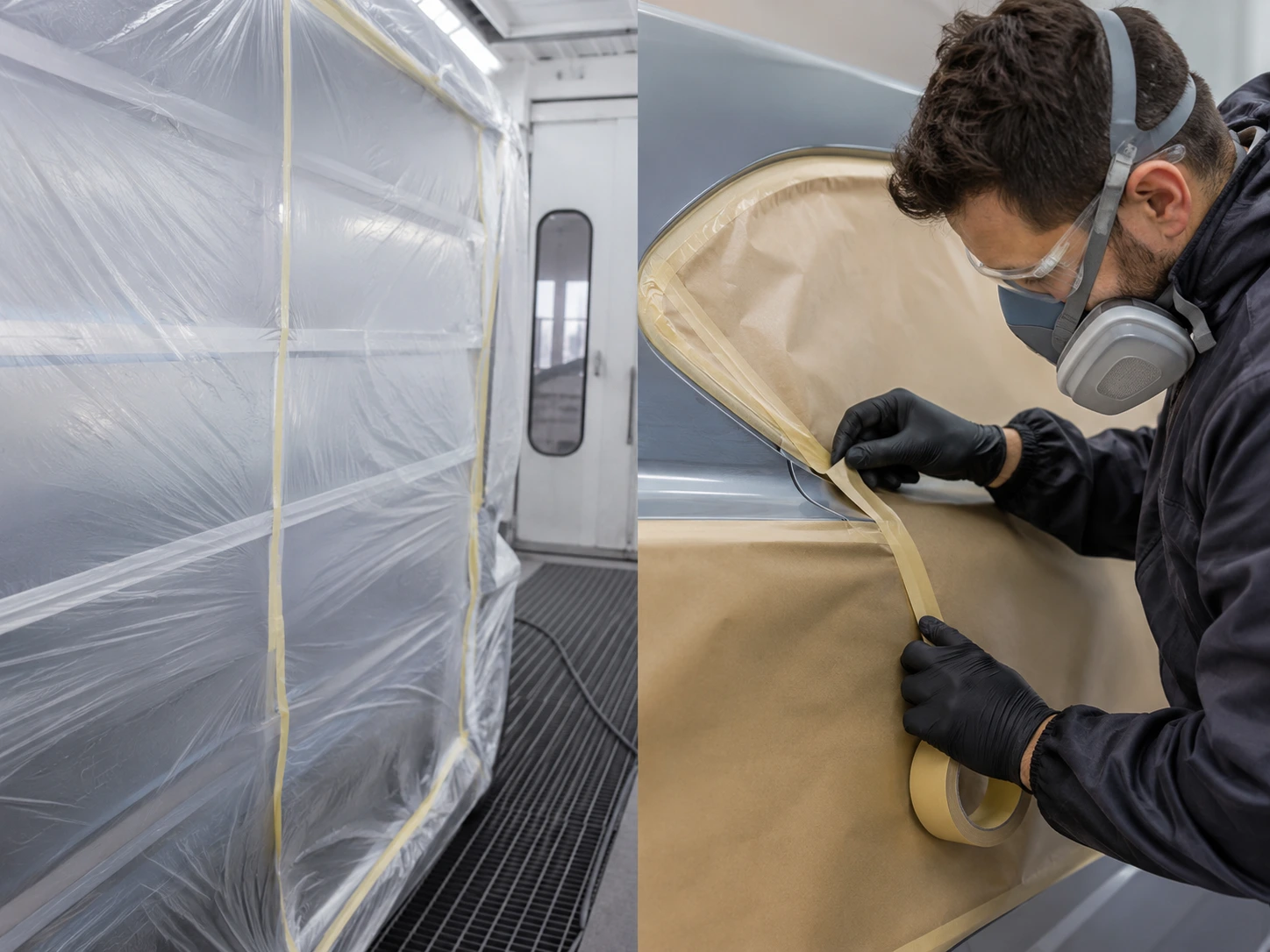 Pre-Taped Masking Film vs. Masking Paper Tape Which is Right for Your Project