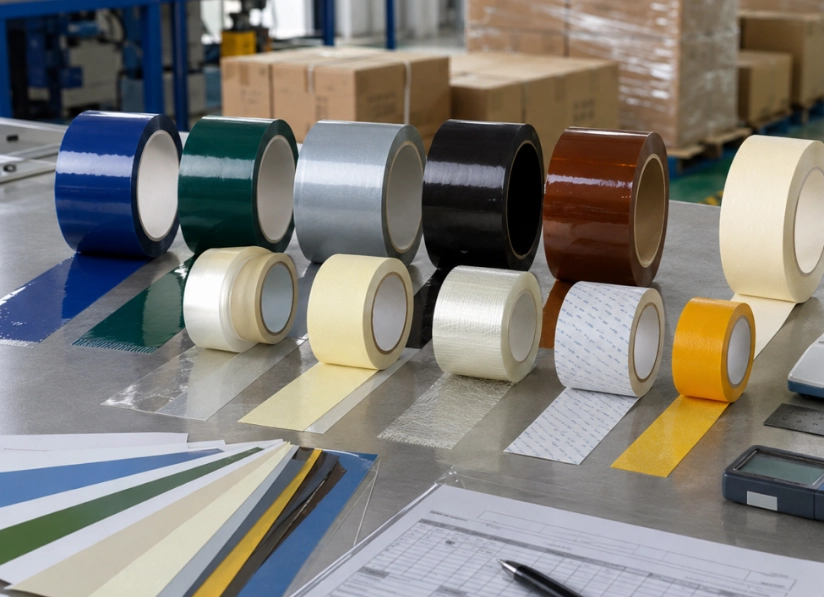 industrial tape supplier quality inspection and material comparison